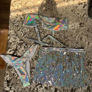 Holographic 3 piece set